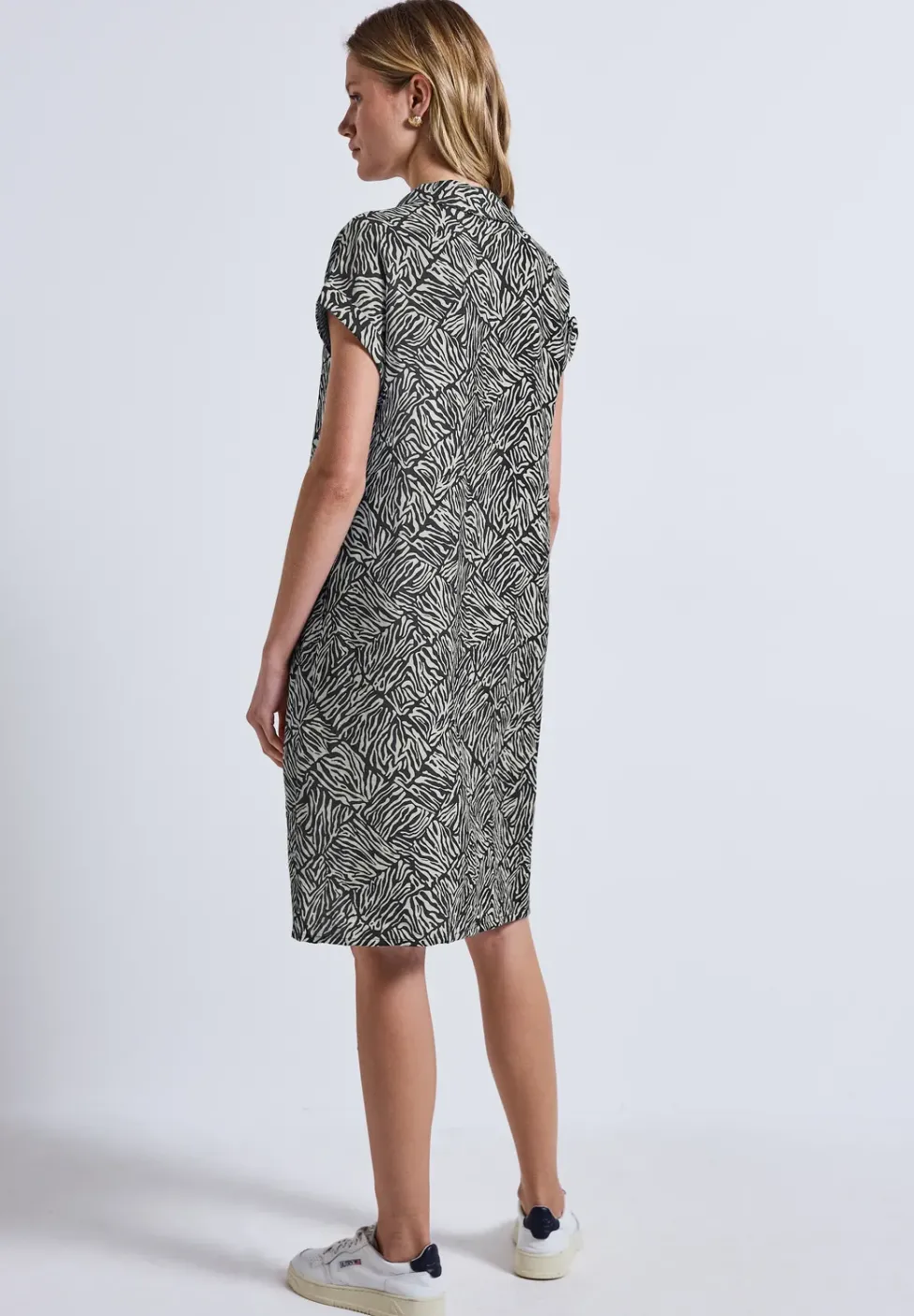 Robe à motifs en t-shirt