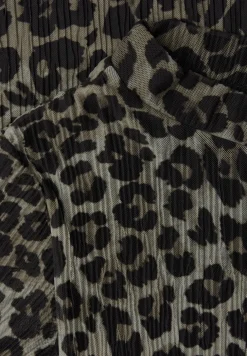 Robe plissée en maille