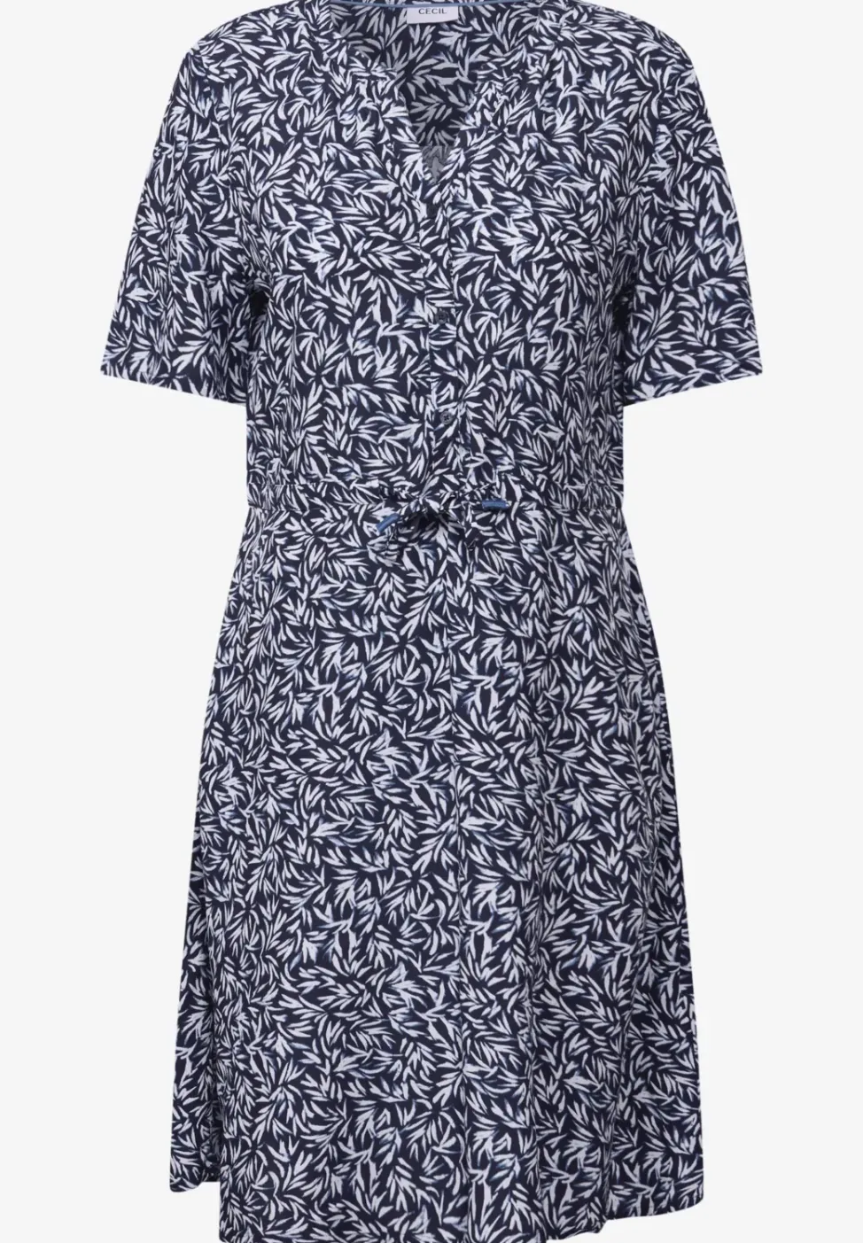 Robe structurée à motifs