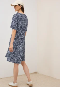 Robe structurée à motifs