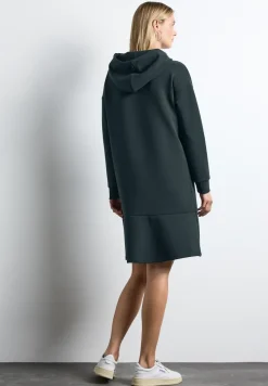 Robe sweat à volants
