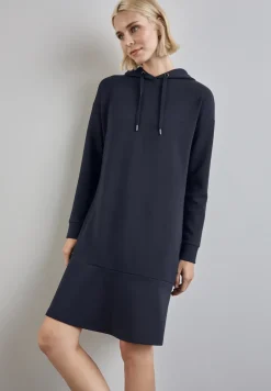 Robe sweat à volants