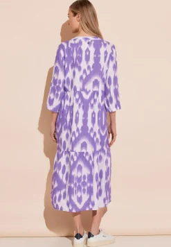Robe tunique avec imprimé