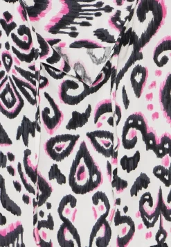 Robe tunique avec imprimé