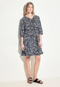 Robe tunique avec imprimé