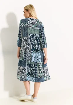 Robe tunique à imprimé