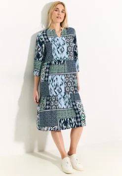 Robe tunique à imprimé
