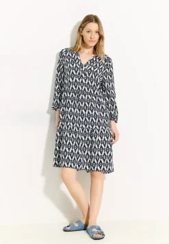 Robe tunique à imprimé