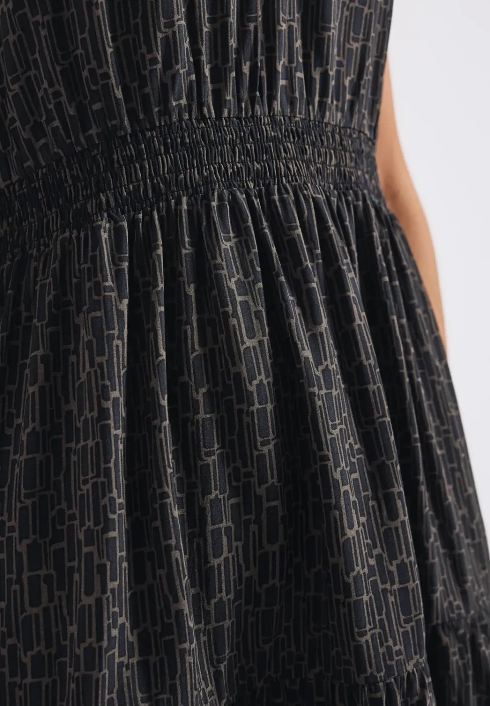 Robe-tunique à motifs