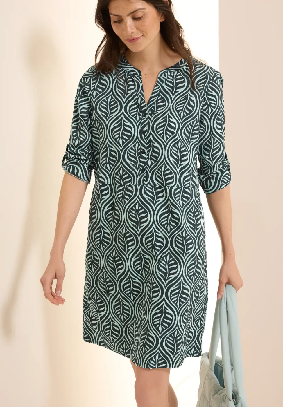 Robe-tunique à motifs