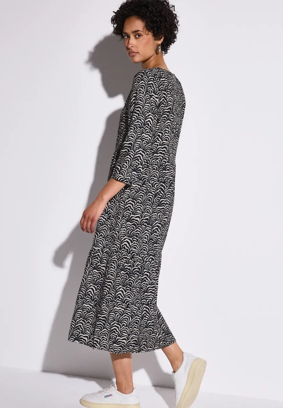 Robe-tunique à volants