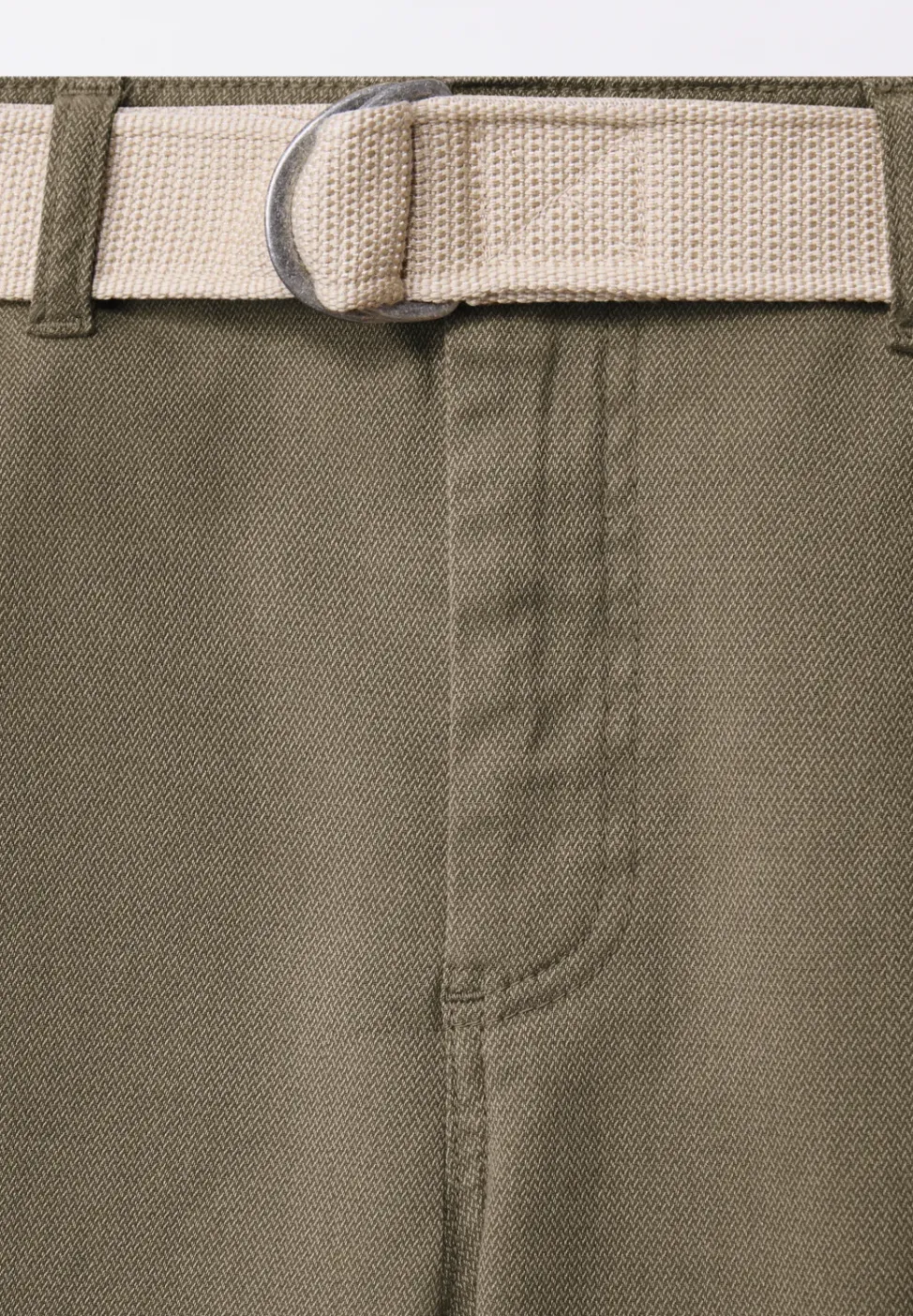 Short chino avec structure
