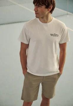Short chino Regular Fit avec poches
