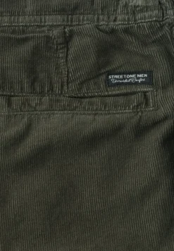 Short chino Regular Fit en velours côtelé