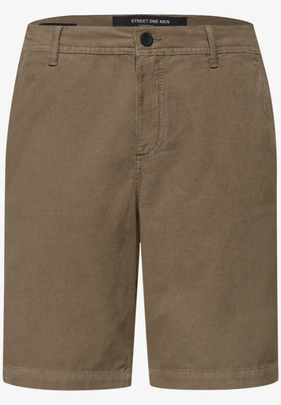 Short chino Regular Fit en velours côtelé