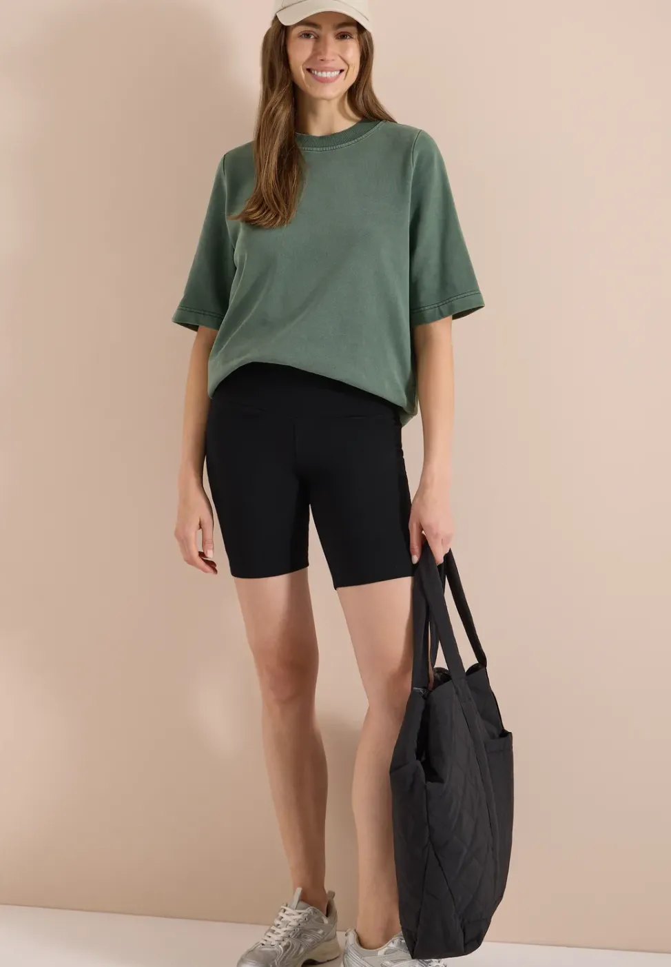 Short cycliste coupe skinny
