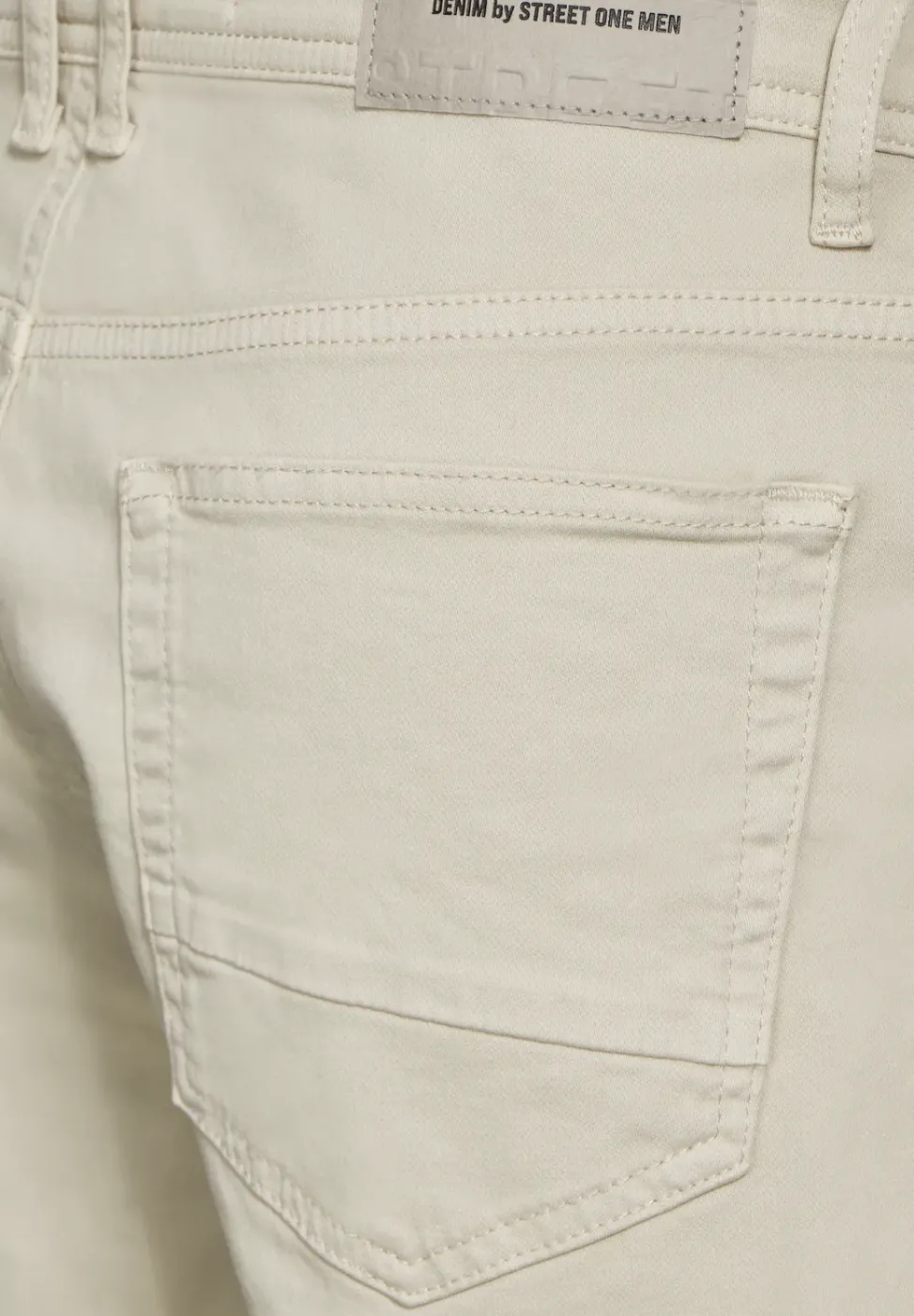 Short en jean délavé