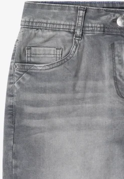 Short en jean Slim Leg, coupe casual