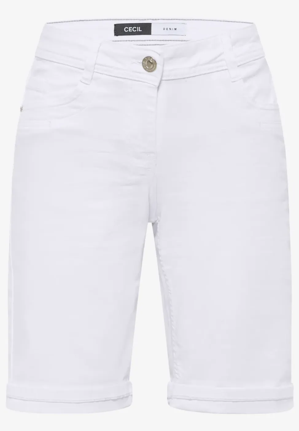 Short en jean Slim Leg dans un Casual Fit