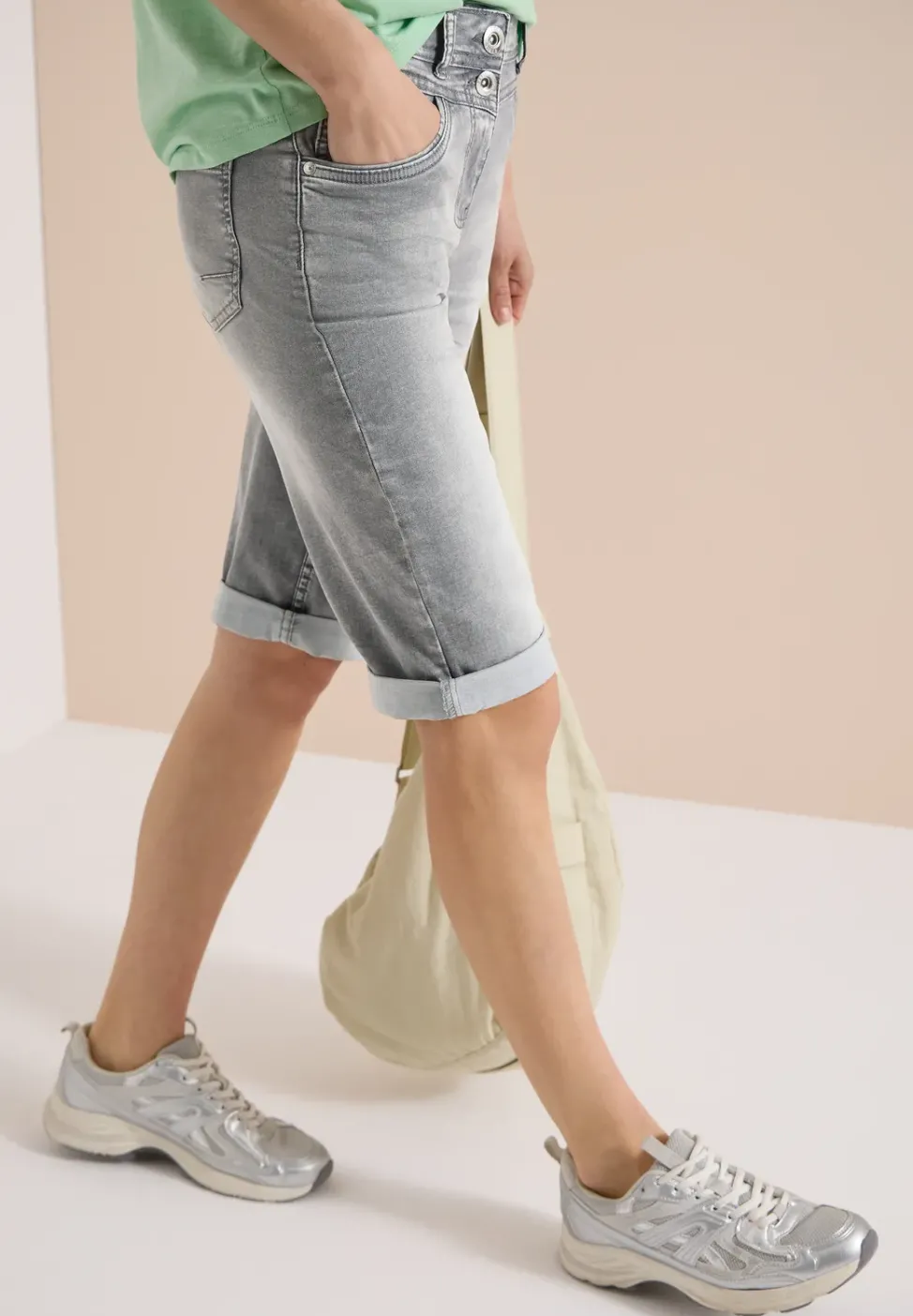 Short en jean Straight Legs