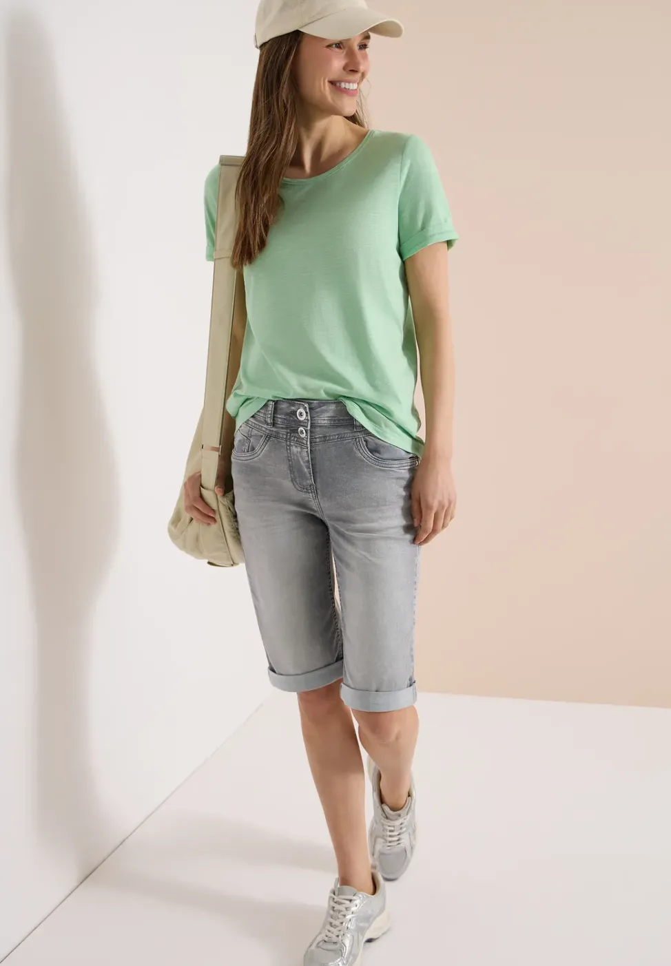 Short en jean Straight Legs