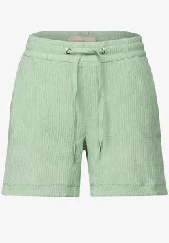 Short en tissu structuré