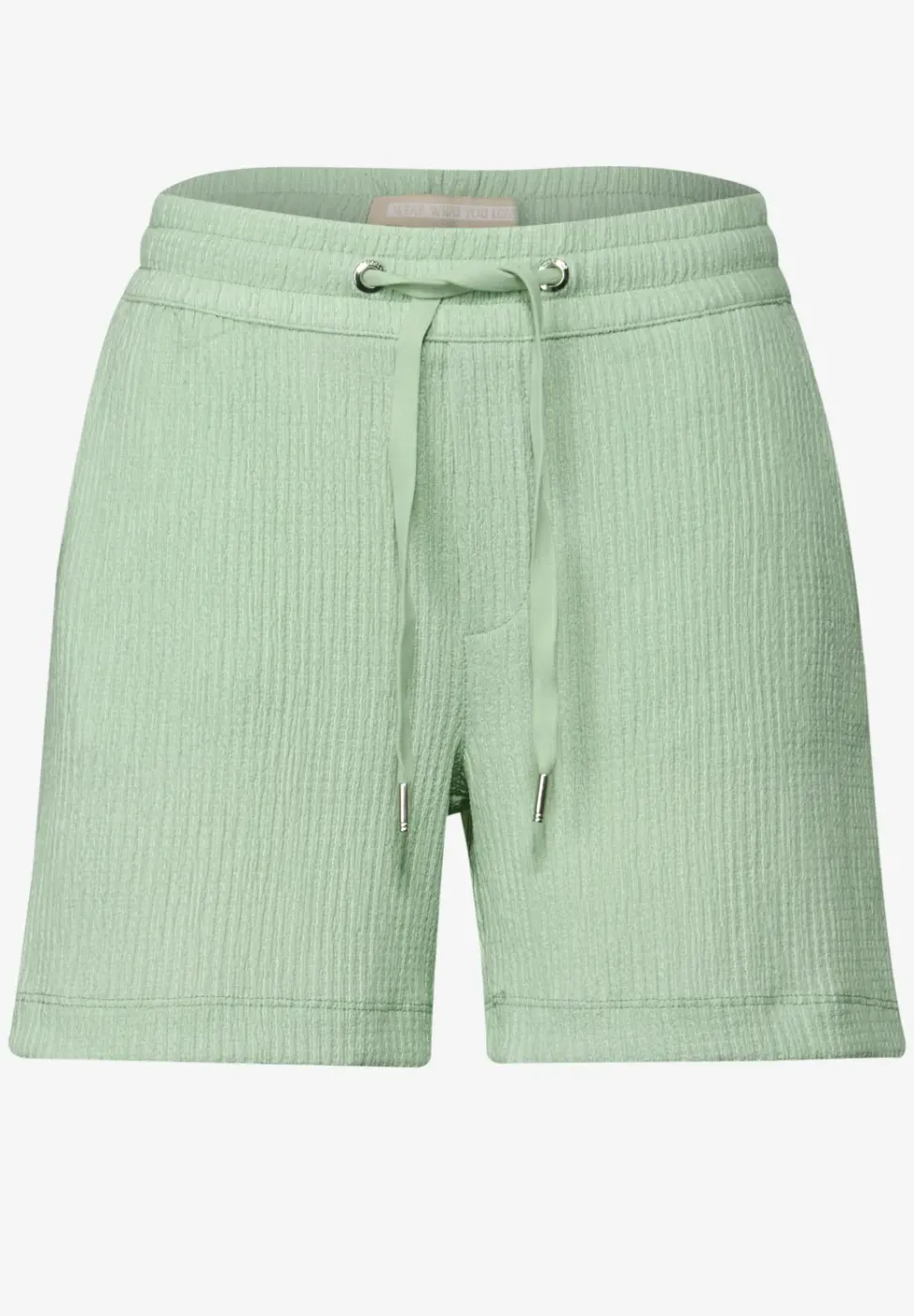 Short en tissu structuré