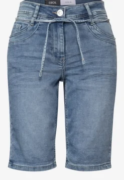 Short jogging au look denim