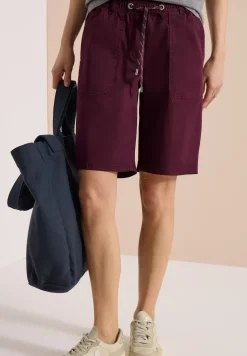 Short Mid Waist à jambes droites, coupe décontractée