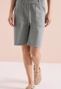Short Mid Waist à jambes droites, coupe décontractée
