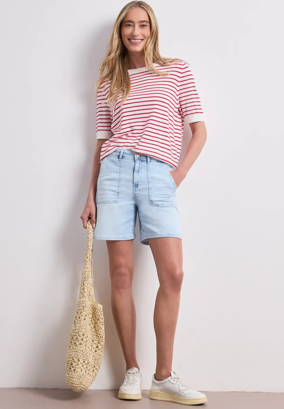 Short Straight Leg avec coupe décontractée