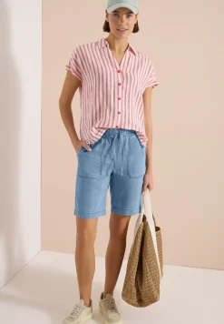 Short Straight Legs au look délavé