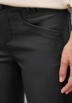 Slim Fit pantalon enduit