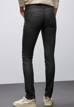 Slim Fit pantalon enduit