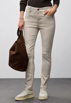 Slim Fit pantalon enduit