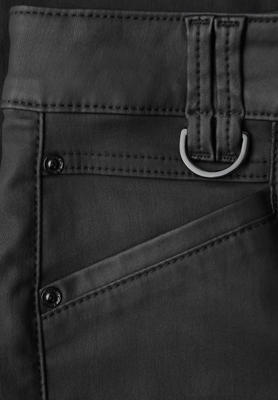 Slim Fit pantalon enduit