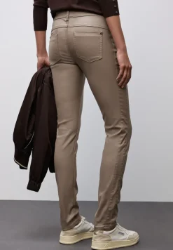 Slim Fit pantalon enduit