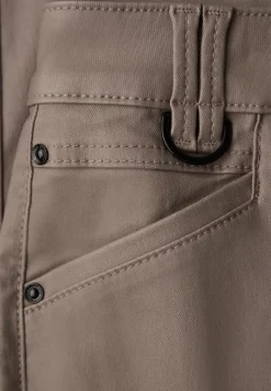 Slim Fit pantalon enduit