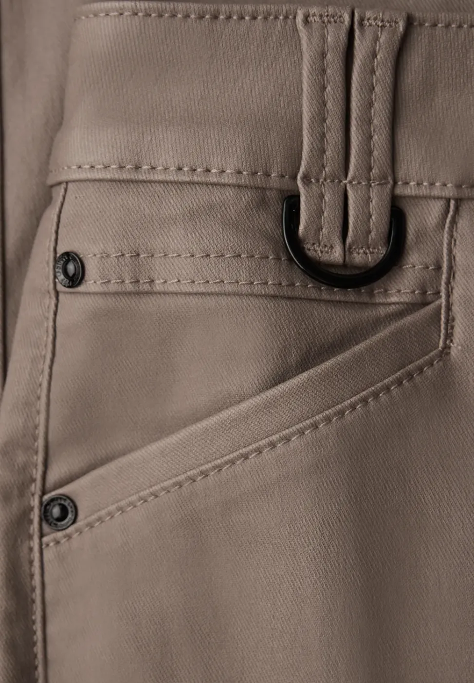 Slim Fit pantalon enduit