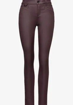 Slim Fit pantalon enduit