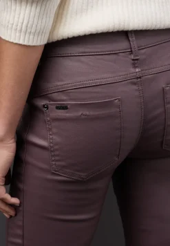 Slim Fit pantalon enduit