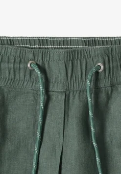 Slim Leg pantalon causal fit en lin