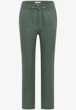 Slim Leg pantalon causal fit en lin