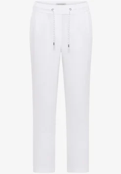 Slim Leg pantalon causal fit en lin