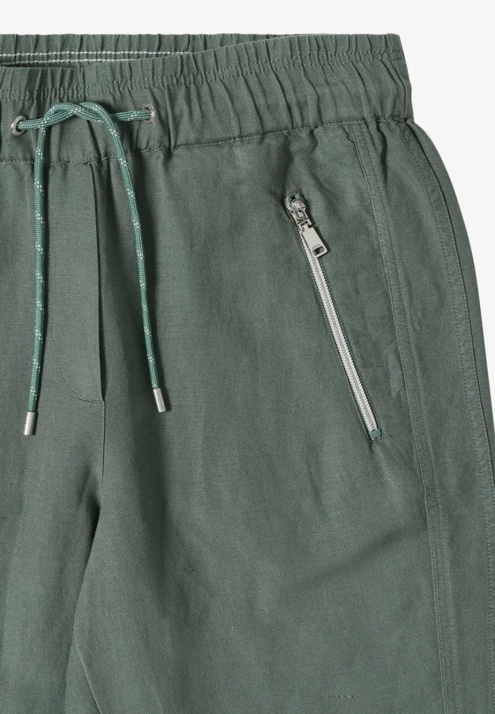 Slim Leg Pantalon en lin mélangé