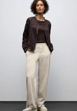 Straight Leg pantalon en velours côtelé