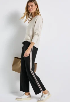 Straight Leg Pantalon structuré
