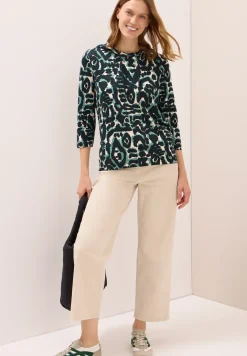 Sweat à capuche à motifs