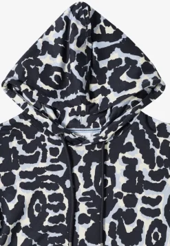 Sweat à capuche à motifs