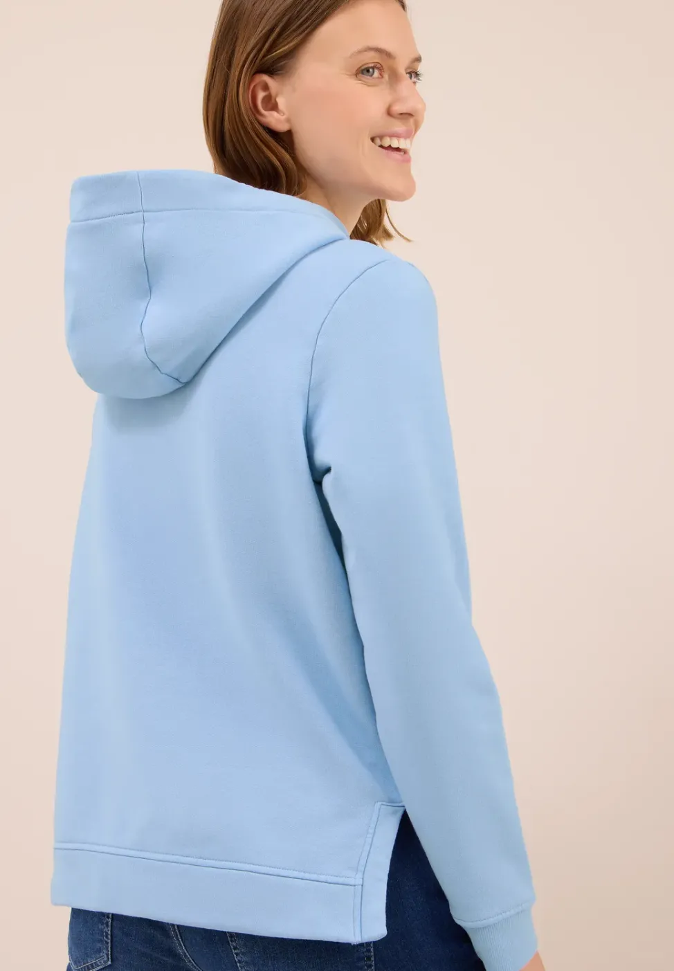 Sweat à capuche à teinture d'habillage